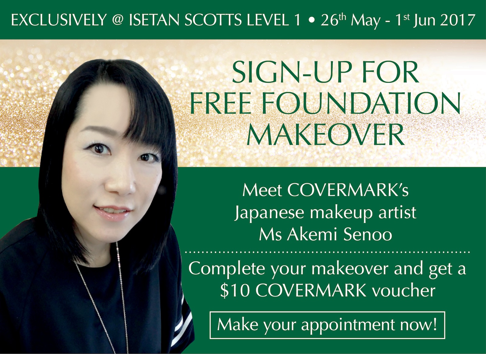 Covermark Free Foundation Makeover 01 Sign-Up For Free Foundation Makeover